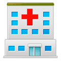 Émoji 🏥 Hôpital sur Samsung One UI 1.0.