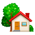🏡 Emoji Casa Com Jardim na Samsung One UI 1.0.