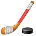Émoji 🏒 Hockey Sur Glace sur Samsung One UI 1.0.