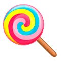 Emoji 🍭 Lecca Lecca su Samsung One UI 1.0.