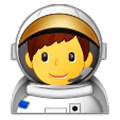 Emoji 👨‍🚀 Astronauta Uomo su Samsung One UI 1.0.