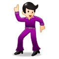 🕺🏻 Emoji Hombre Bailando: Tono De Piel Claro en Samsung One UI 1.0.