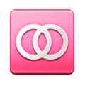 Emoji ⚭ Simbolo del matrimonio su Samsung One UI 1.0.