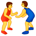 🤼‍♂️ Emoji Hombres Luchando en Samsung One UI 1.0.