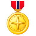 🎖️ Emoji Medalha Militar na Samsung One UI 1.0.