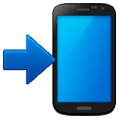 Emoji 📲 Telefono Cellulare Con Freccia su Samsung One UI 1.0.