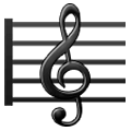 🎼 Emoji Partitura Musical na Samsung One UI 1.0.