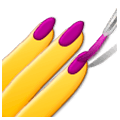 💅 Emoji Pintarse Las Uñas en Samsung One UI 1.0.
