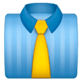 👔 Emoji Hemd mit Krawatte Samsung One UI 1.0.