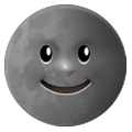 Emoji 🌚 Faccina Luna Nuova su Samsung One UI 1.0.