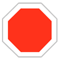Emoji 🛑 Segnale Di Stop su Samsung One UI 1.0.