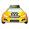 Émoji 🚖 Taxi De Face sur Samsung One UI 1.0.