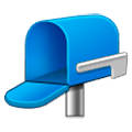 Emoji 📭 Cassetta Postale Con Bandierina Abbassata su Samsung One UI 1.0.