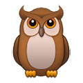 Emoji 🦉 Gufo su Samsung One UI 1.0.