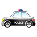 Emoji 🚓 Macchina Della Polizia su Samsung One UI 1.0.