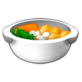 🍲 Emoji Topf mit Essen Samsung One UI 1.0.