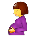 🤰 Emoji Mujer Embarazada en Samsung One UI 1.0.