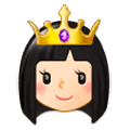 👸🏻 Emoji Princesa: Tono De Piel Claro en Samsung One UI 1.0.