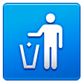 Emoji 🚮 Simbolo Per La Raccolta Dei Rifiuti su Samsung One UI 1.0.