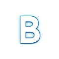 Emoji 🇧 Lettera simbolo indicatore regionale B su Samsung One UI 1.0.