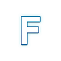 Emoji 🇫 Lettera simbolo indicatore regionale F su Samsung One UI 1.0.
