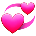 💞 Emoji Corações Girando na Samsung One UI 1.0.