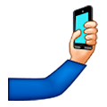 Émoji 🤳🏻 Selfie : Peau Claire sur Samsung One UI 1.0.