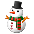 ⛄ Emoji Schneemann ohne Schneeflocken Samsung One UI 1.0.