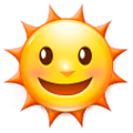 🌞 Emoji Sol Con Cara en Samsung One UI 1.0.