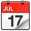 📆 Emoji Calendario Recortable en Samsung One UI 1.0.