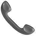 Émoji 📞 Combiné Téléphonique sur Samsung One UI 1.0.