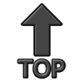 Emoji 🔝 Freccia TOP su Samsung One UI 1.0.