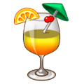 Émoji 🍹 Cocktail Tropical sur Samsung One UI 1.0.