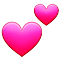 💕 Emoji zwei Herzen Samsung One UI 1.0.