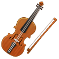 Emoji 🎻 Violino su Samsung One UI 1.0.