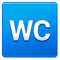 Emoji 🚾 Simbolo Del WC su Samsung One UI 1.0.