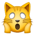 Emoji 🙀 Gatto Esterrefatto su Samsung One UI 1.0.