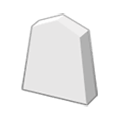 Emoji ☖ Shogi bianco su Samsung One UI 1.0.