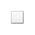 ▫️ Emoji Cuadrado Blanco Pequeño en Samsung One UI 1.0.