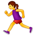 🏃‍♀️ Emoji Mujer Corriendo en Samsung One UI 1.0.