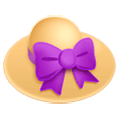 Emoji 👒 Cappello Da Donna su Samsung One UI 1.0.