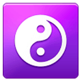Emoji ☯️ Yin E Yang su Samsung One UI 1.0.