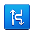 ⛕ Emoji Tráfico alternativo unidireccional a la izquierda en Samsung One UI 1.5.