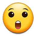 😲 Emoji Rosto Espantado na Samsung One UI 1.5.