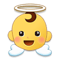 👼 Emoji Bebé ángel en Samsung One UI 1.5.