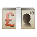 Emoji 💷 Banconota Sterlina su Samsung One UI 1.5.