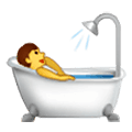 Emoji 🛀 Persona Che Fa Il Bagno su Samsung One UI 1.5.