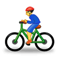 Émoji 🚴 Cycliste sur Samsung One UI 1.5.