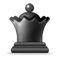 ♛ Emoji Pieza de ajedrez reina negra en Samsung One UI 1.5.