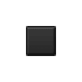 ▪️ Emoji Cuadrado Negro Pequeño en Samsung One UI 1.5.